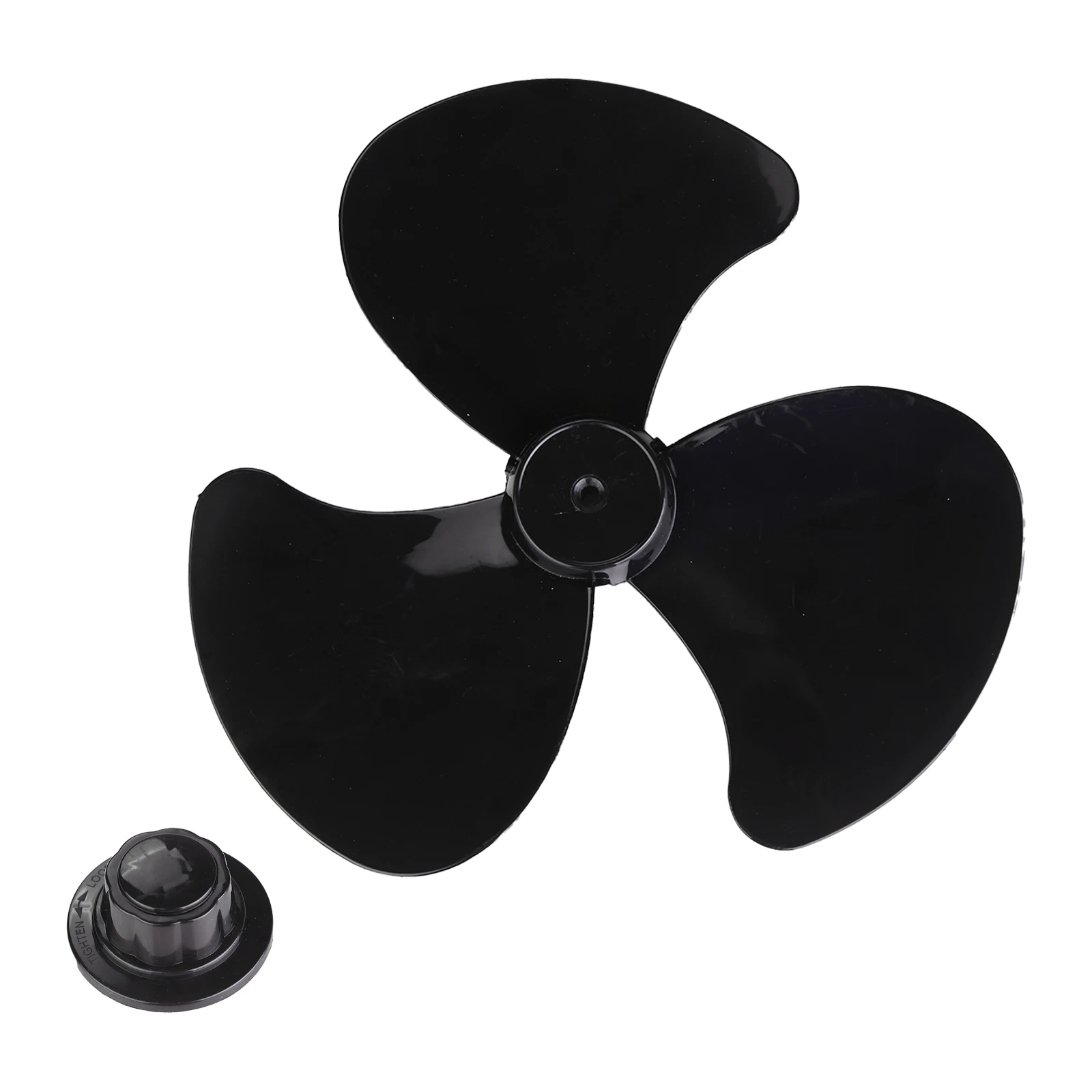 iEFiEL 16 Inch Household Plastic Fan Blade 5 Leaves for Standing Pedestal Fan Table Fanner Ivory One Size 