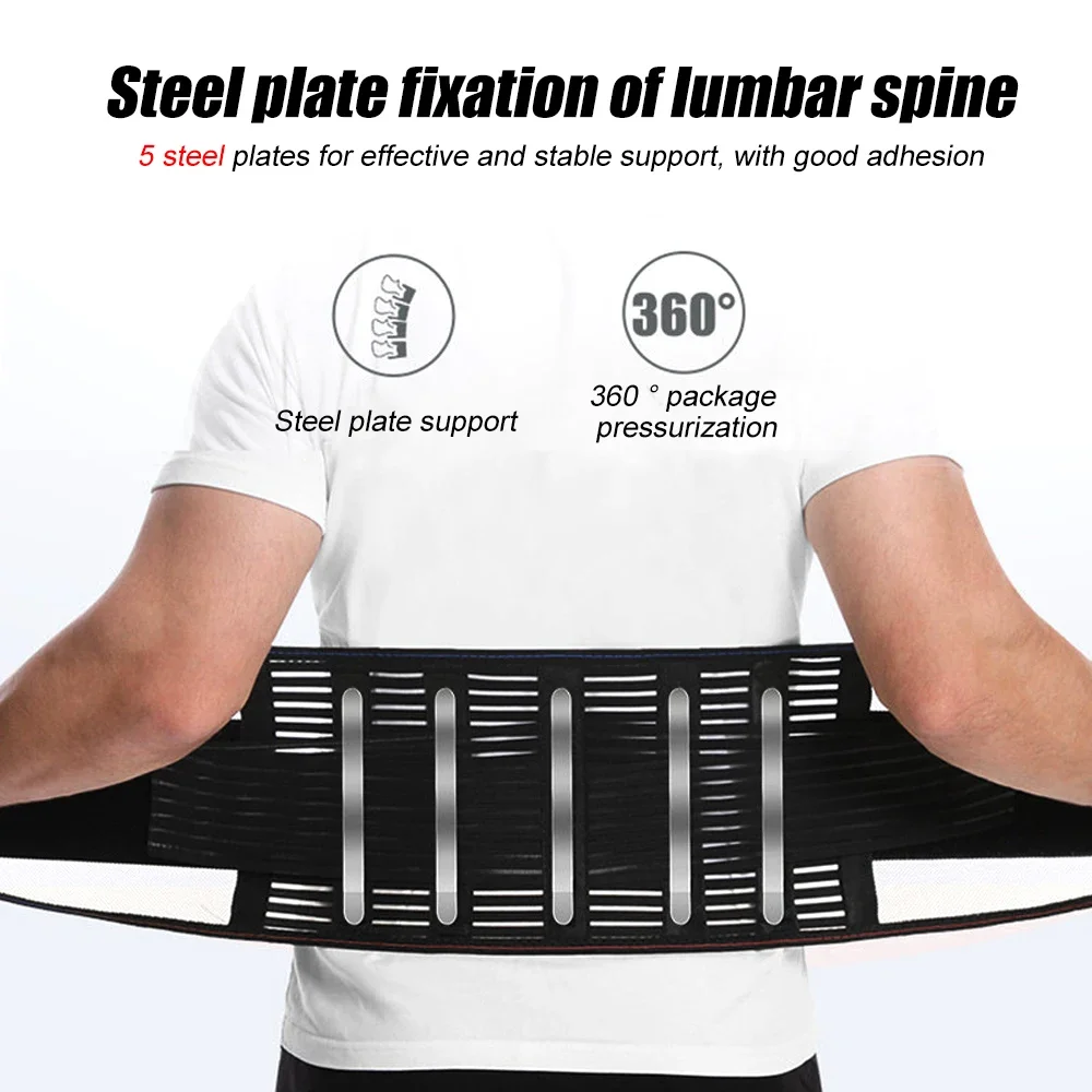 Medical Back Brace Waist Trainer Belt Spine Support Men Women Breathable Lumbar Corset Orthopedic Faja Lumbar Hombre Gym Belts