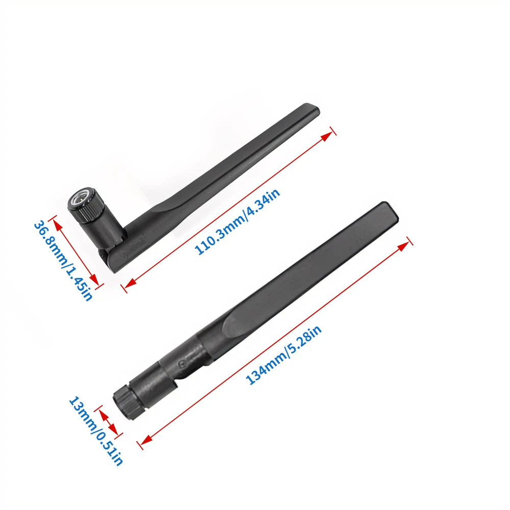 2PCS 2.4G/5.8G Wi-Fi 7 소형 로드 안테나 고이득 지그비 블루투스 마더보드 라우터 외부 안테나 SMA 커넥터