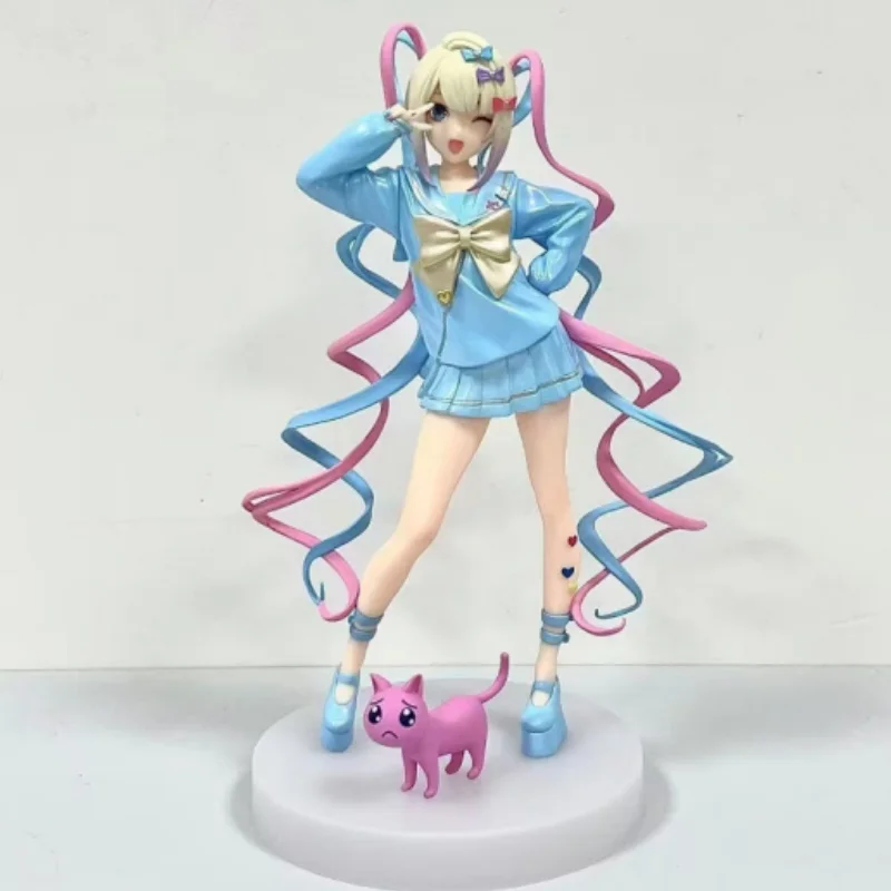 

Needy Girl Overdose 17cm Anime Figure Kange Ame Rain Pvc Action Figure Model Doll Kawaii Girl Decor Collectible Adult Toy Gifts