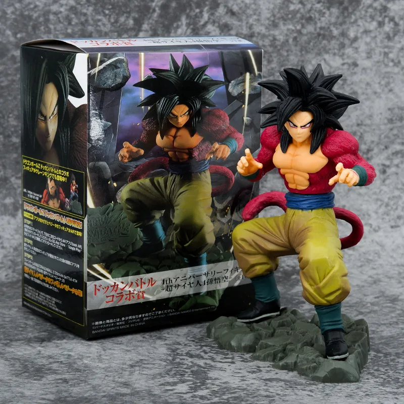 

Анимация «Драконий жемчуг Gt» форма битвы супер четыре Wukong Vegeta украшения ручной работы подарок на день Святого Валентина