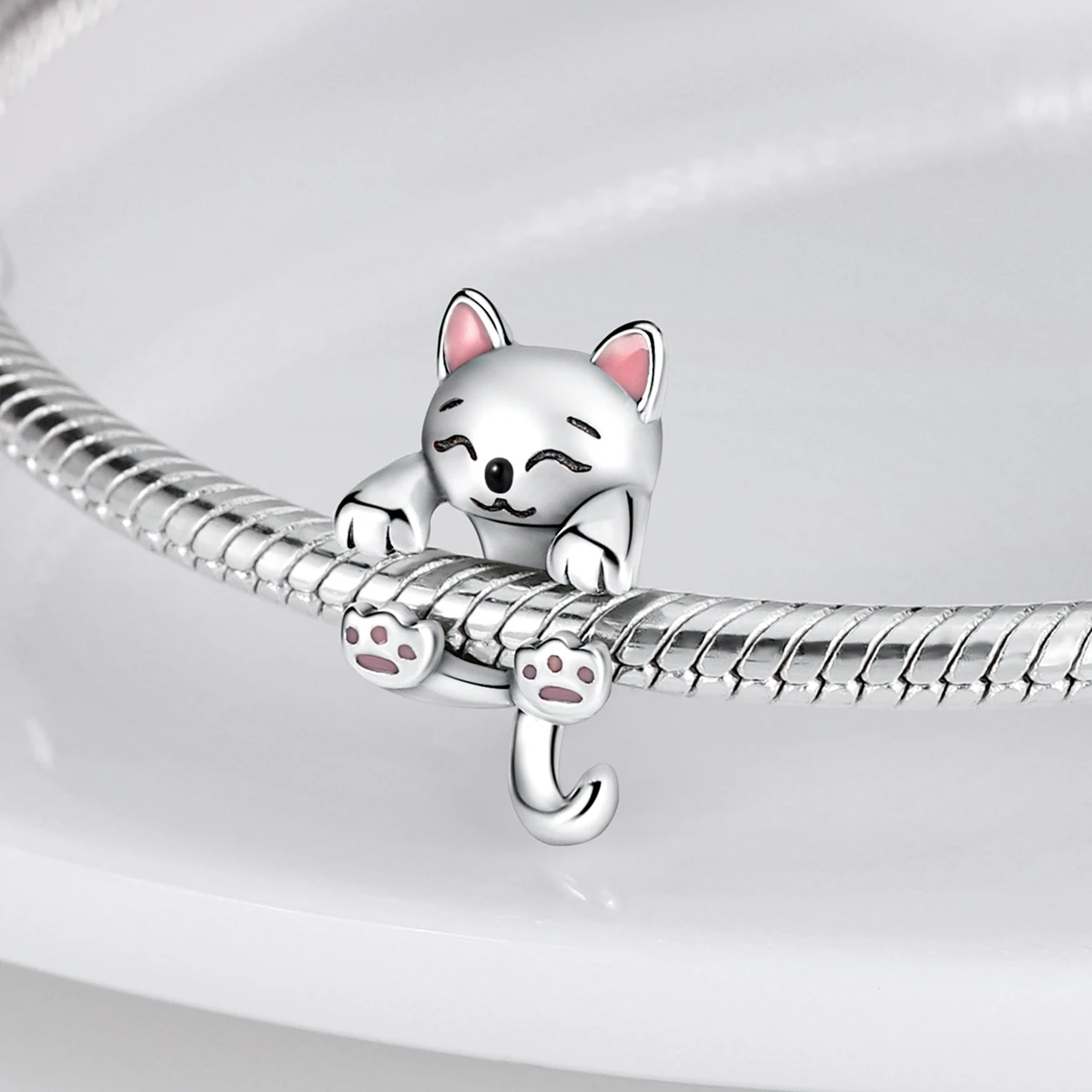 Animals Series Original Charms Beads 925 Silver Dog Cat Pets Fit Bracelet DIY lovely Pendants For Woman Fashion Jewelry