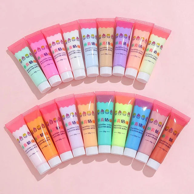 고품질 성분으로 만든 쉬운 사용과 다양한 용도를 가진 시뮬레이션 가짜 휘핑 클레이 글루