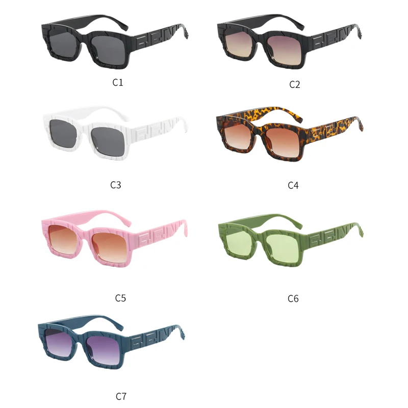 Polarized Sunglasses Vintage Sunglasses Fishing Sunglasses Cyberpunk Sunglasses Square Sunglasses Vintage Women Fashion Female Sun Glasses Men Shades UV400 Luxury Brand Male Fishing Glasses