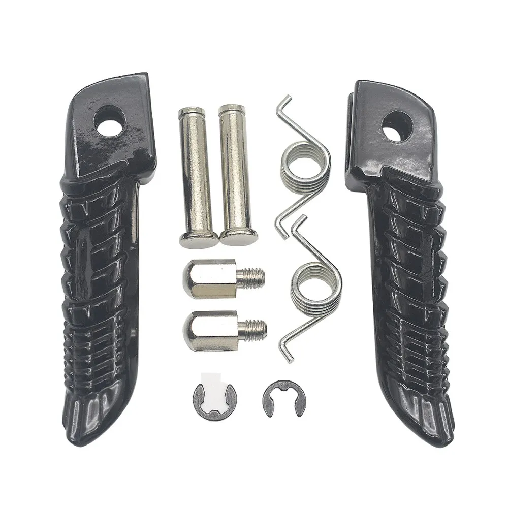 Motorcycle Front / Rear Footrests Foot pegs For Suzuki GSR400 GSR600 GSXR600 GSXR750 GSXR1000 GSX1300R GSXR1300 B-king SV1000