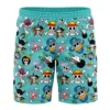 Japanese Anime Street Fashion Party Fitness 3D Printing Family Party Wear Fitness Shorts Anime Hugh 1