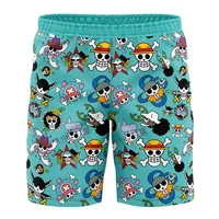Japanese Anime Street Fashion Party Fitness 3D Printing Family Party Wear Fitness Shorts Anime Hugh 1