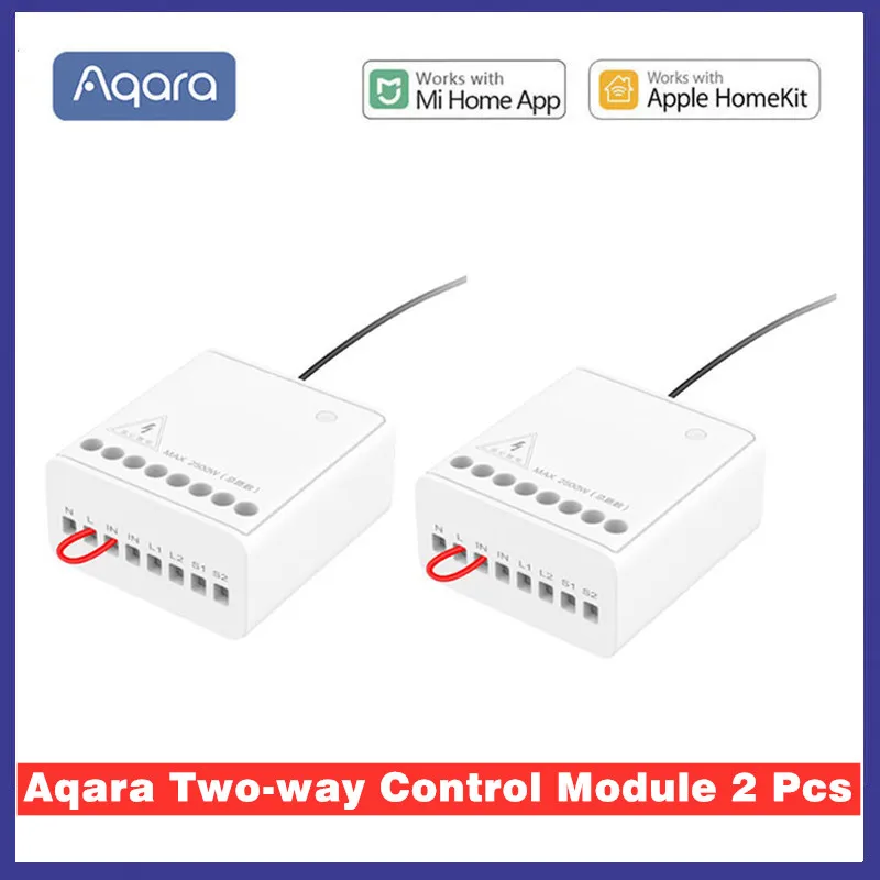 Aqara Wireless Dual-Channel Smart Relay Controller