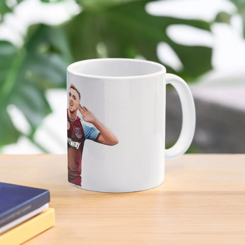 

Jarrod Bowen Art T-Shirts Coffee Mug Cups For Tea Personalized Cups Sets Set Mug