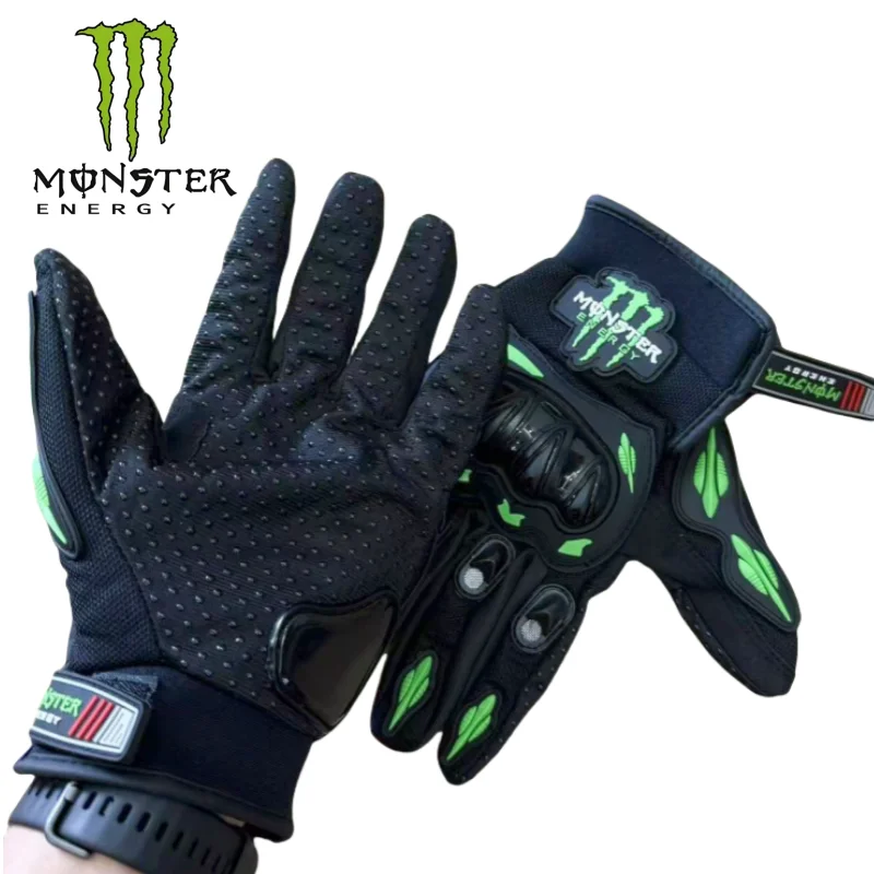 Monster Energy Motorcycle Riding Gloves Four Seasons Universal