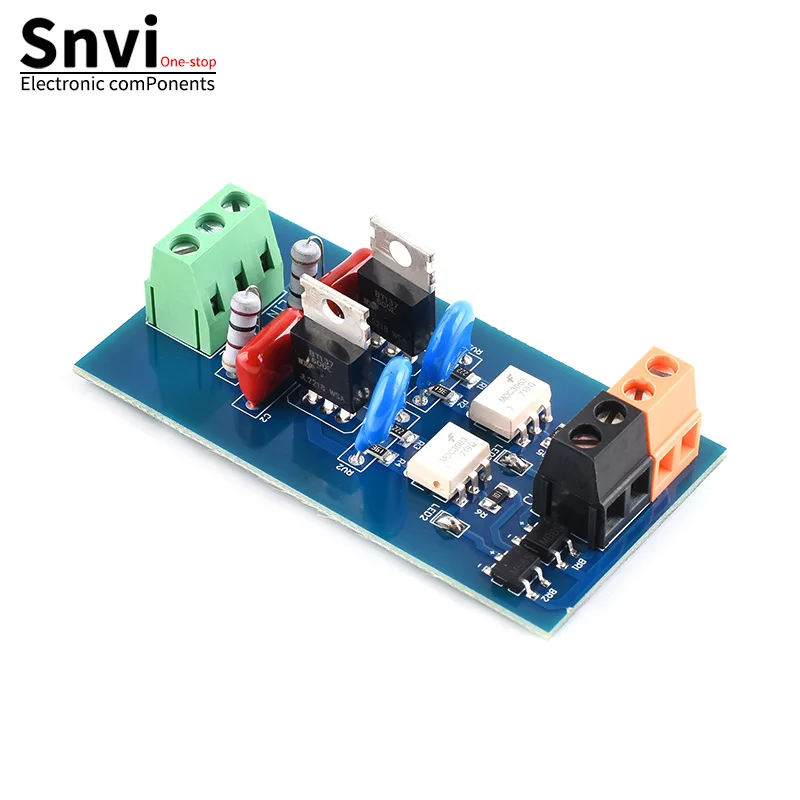 2-Kanal-SPS-Verstärkerplatinenmodul, Optokoppler-Isolationsplatine, Hochleistungstransistor und SCR-Platine, 220 V AC-Ausgang