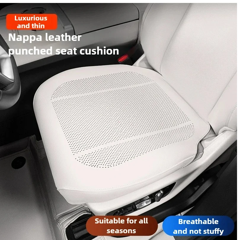 Nuovo coprisedile per auto aggiornato Cuscino estivo fresco Ventilazione Coprisedile universale per quattro stagioni Cuscino comfort completo incluso - Image 3