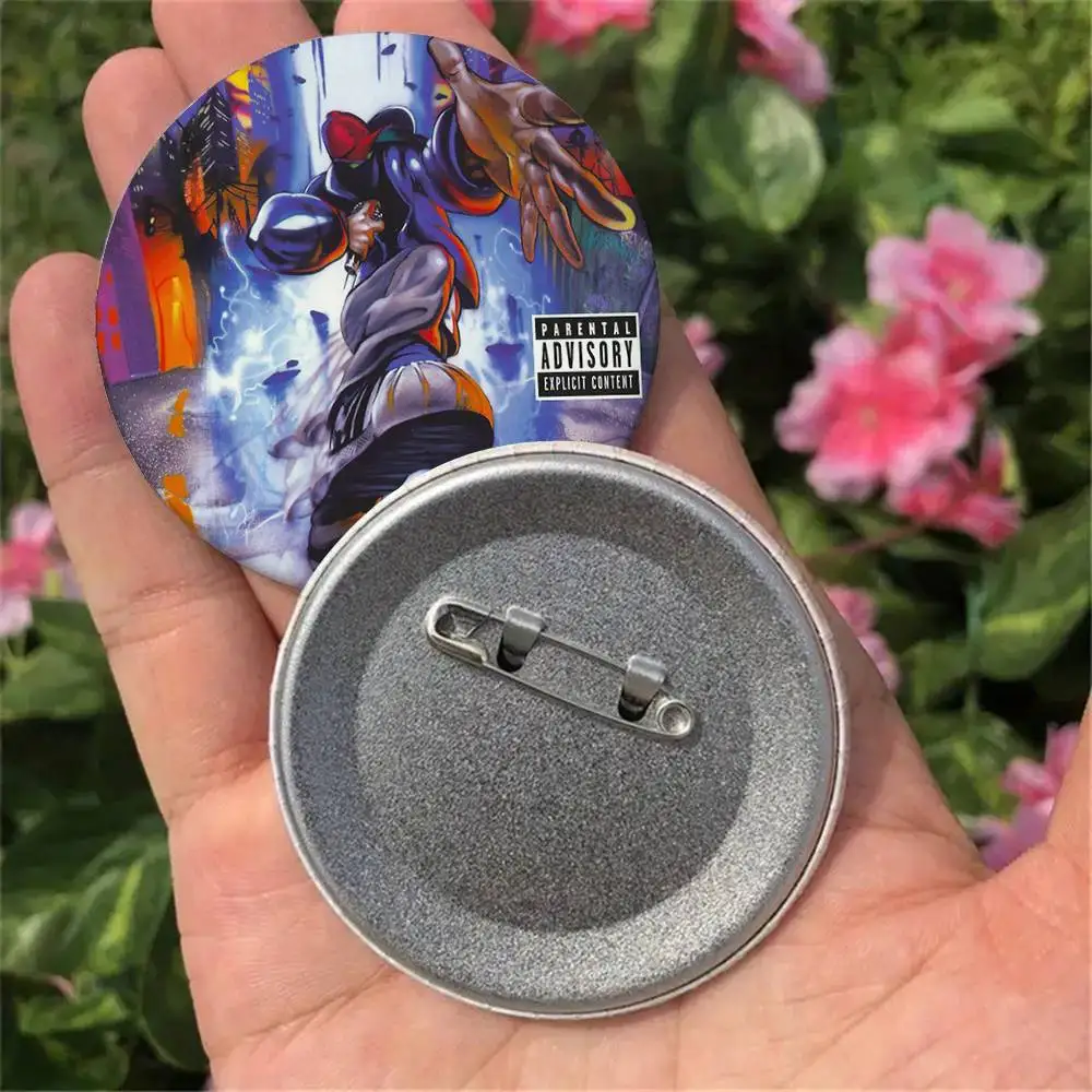 L-Limp B-Bizkit 배지 25 32 44 58 75 Mm 라운드 코스프레 핀 가방 장식 팬 수집 친구 선물 브로치 기념품