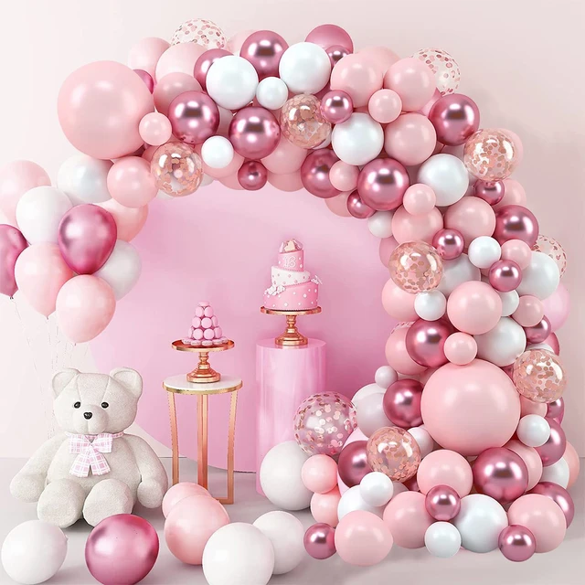 Kit d'arche de guirxiété de ballons papillon, ballons en latex, décor de  fête d'anniversaire, fournitures de fête de mariage, baby shower, enfants,  filles, macaron - AliExpress