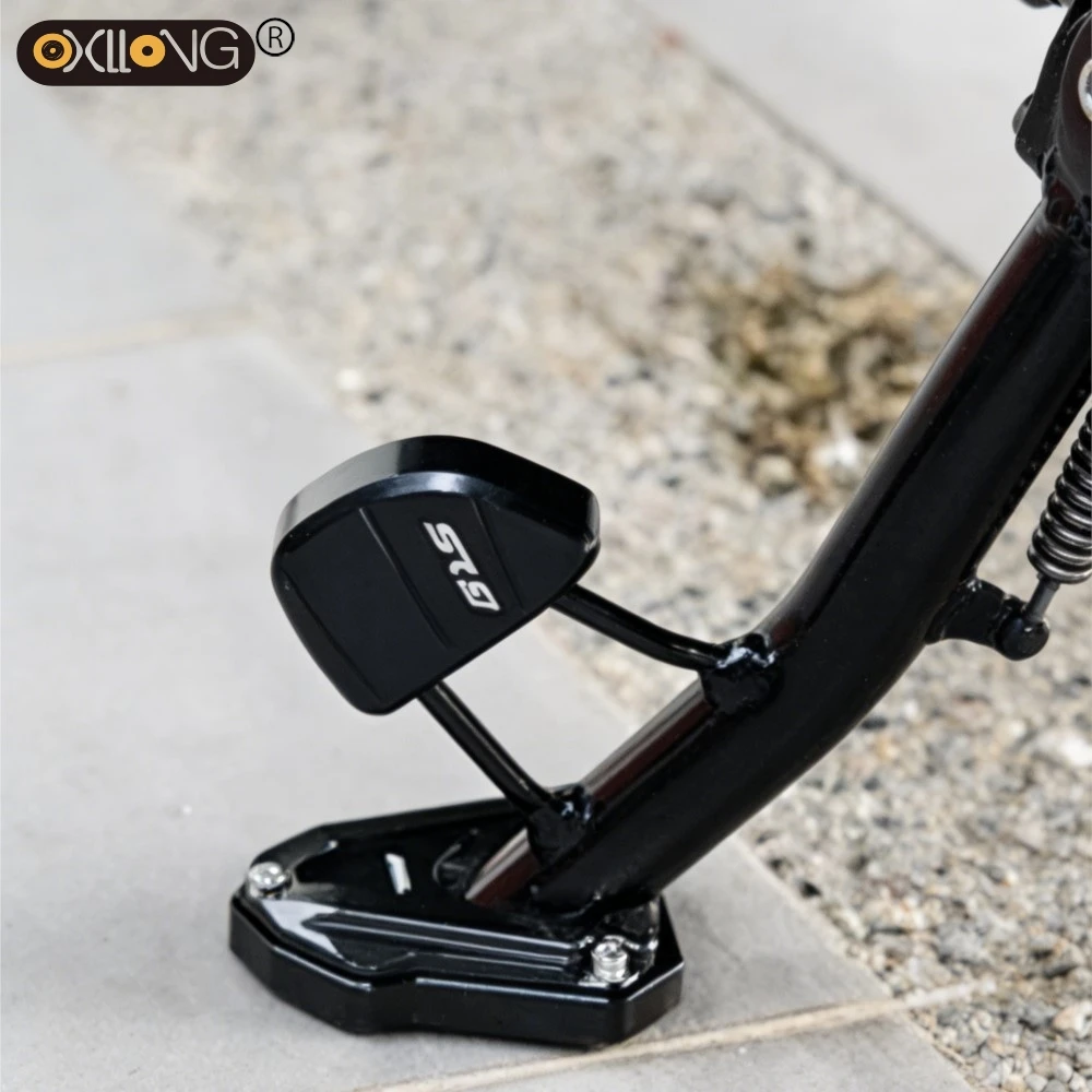Enhanced CNC Kickstand Foot Side Stand Enlarger - Premium Motorcycle Accessory