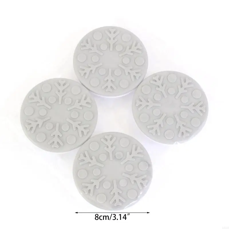 K8GF 4 Pcs Baby Gate Pads for Extension Fence Stair Gate Wall Protector Soft TPR