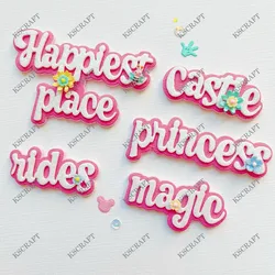 KSCRAFT 2024 Magic Shadow Words Metal Cutting Dies Stencils for DIY Scrapbooking Decorative Embossing DIY Paper Cards