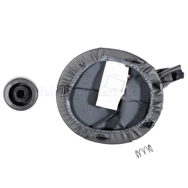 Cuffia Cambio Per Fiat Panda 169 E 500/500C - Grigio, Similpelle, Con Pomello E Anello Di Supporto - Foto 3