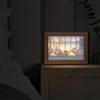 Decorative Led Light Painting USB Plug Dimming Wall Artwork Table Lamp Gift Indoor Sunlight Window Wooden Photo Night Luminous 5