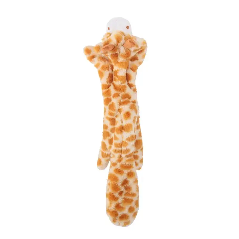 Funny Simulated Animal No Stuffing Dog Toy with Squeakers Durable Stuffingless Plush Squeaky Dog Chew Toy Crinkle Pet Squeak Toy - Image 12