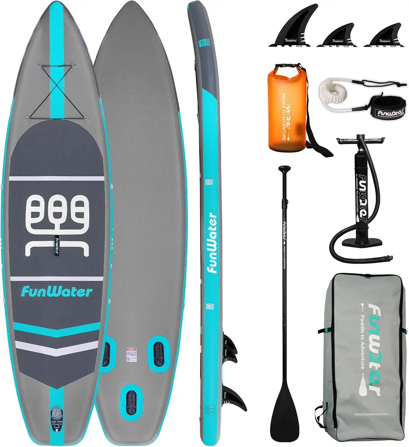 Stand Up Paddle Board Ultra-Light Inflatable with SUP Accessories for Adults & Youth of All Skill Levels