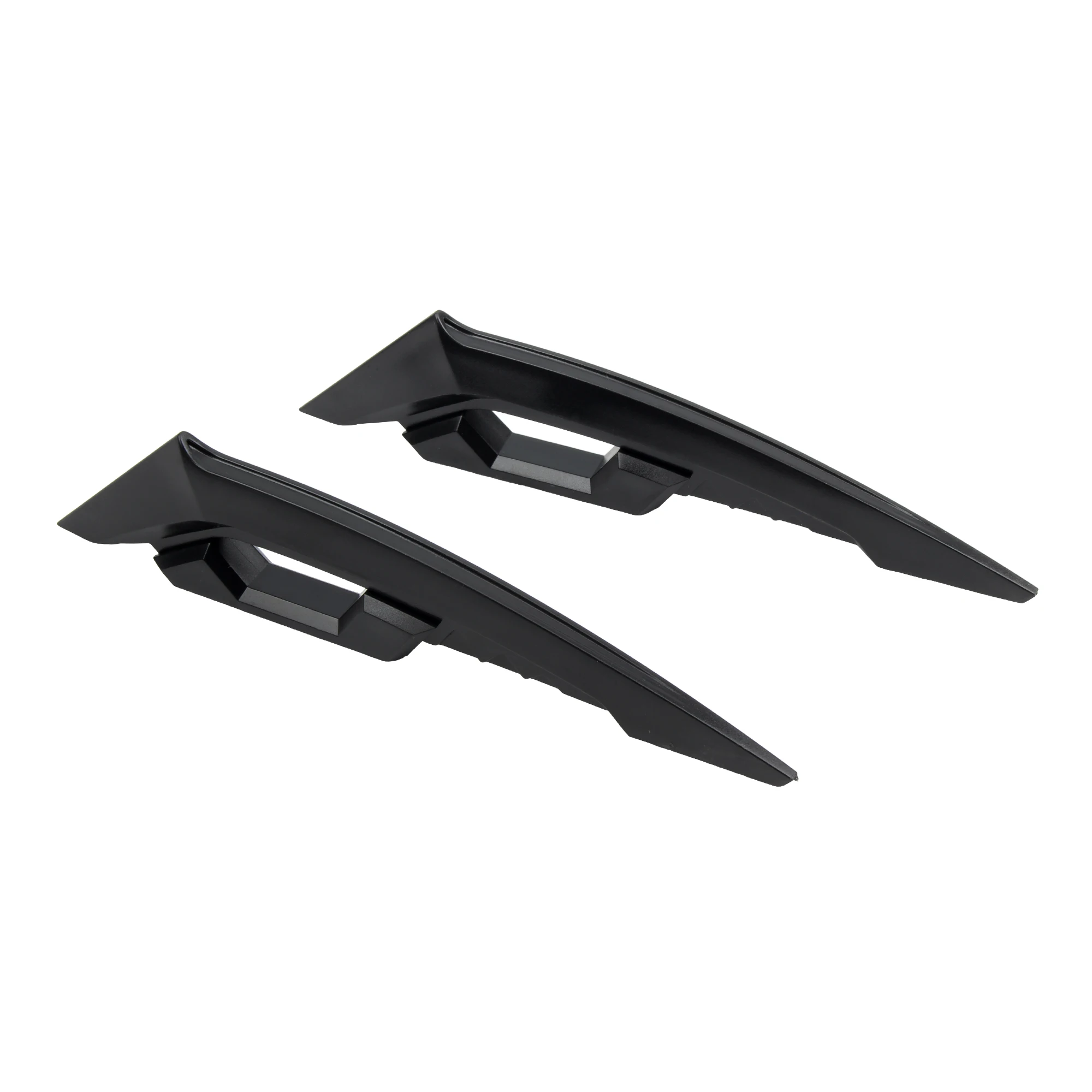 Aerodynamic Front Winglets with Adhesive Decoration Stickers