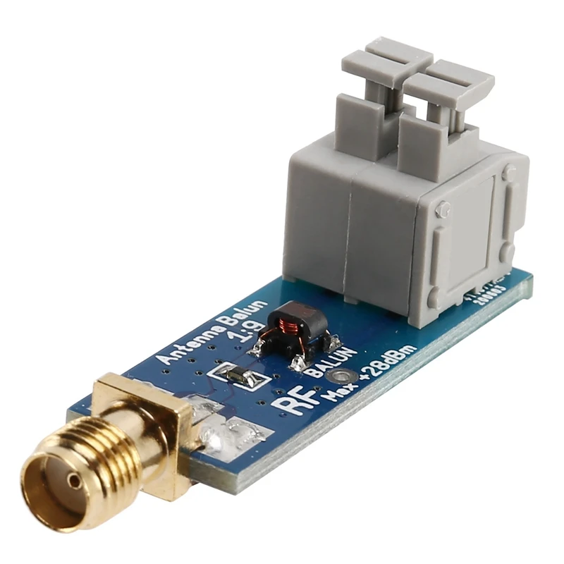 

Balun One Nine Tiny Low Cost - 1: 9 HF Antenna Balun With Antenna Input Protection For Ham It Up SDR And Many Other