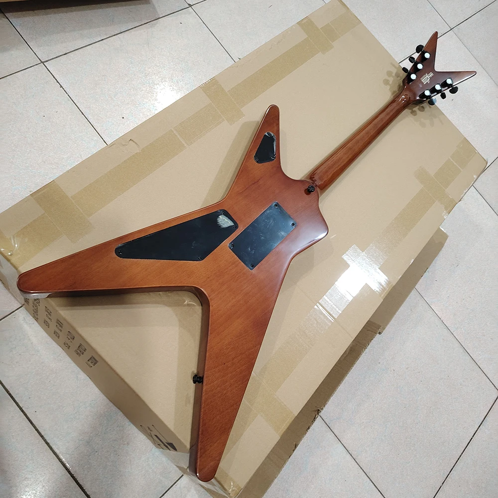 Wa shburn Di me Blue Lightning Electric Guitar