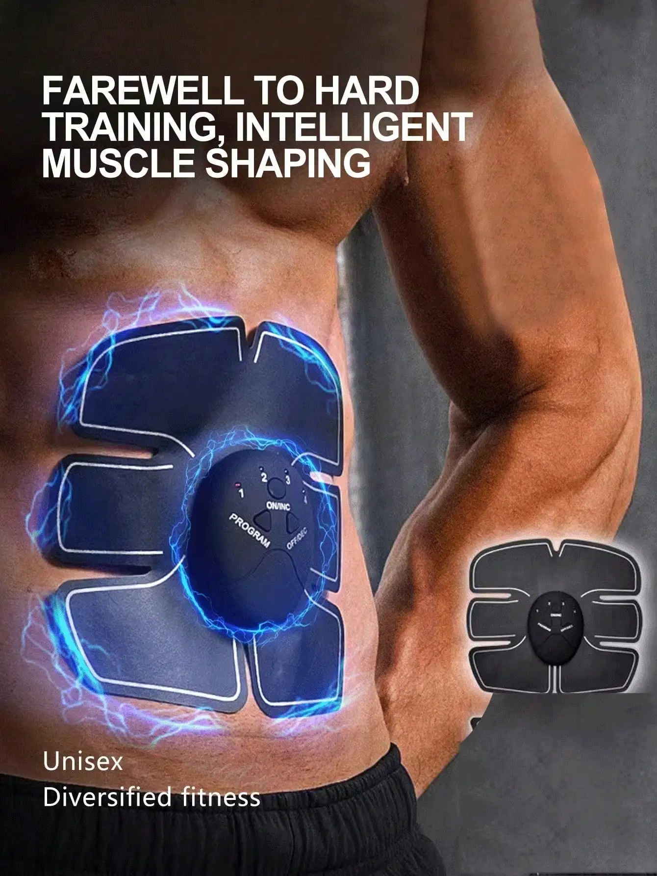 Advanced Abdominal Patch Exercise Tool for Sports Fitness