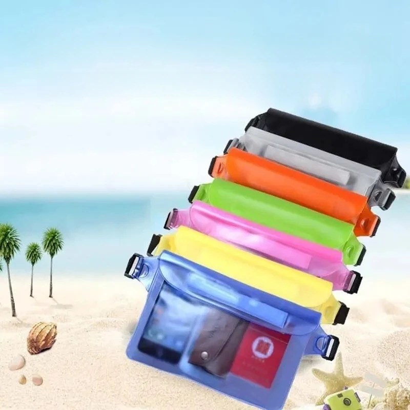 Floatable Waterproof Dry Bag with Phone Compartment Beach Surf Boating Essentials