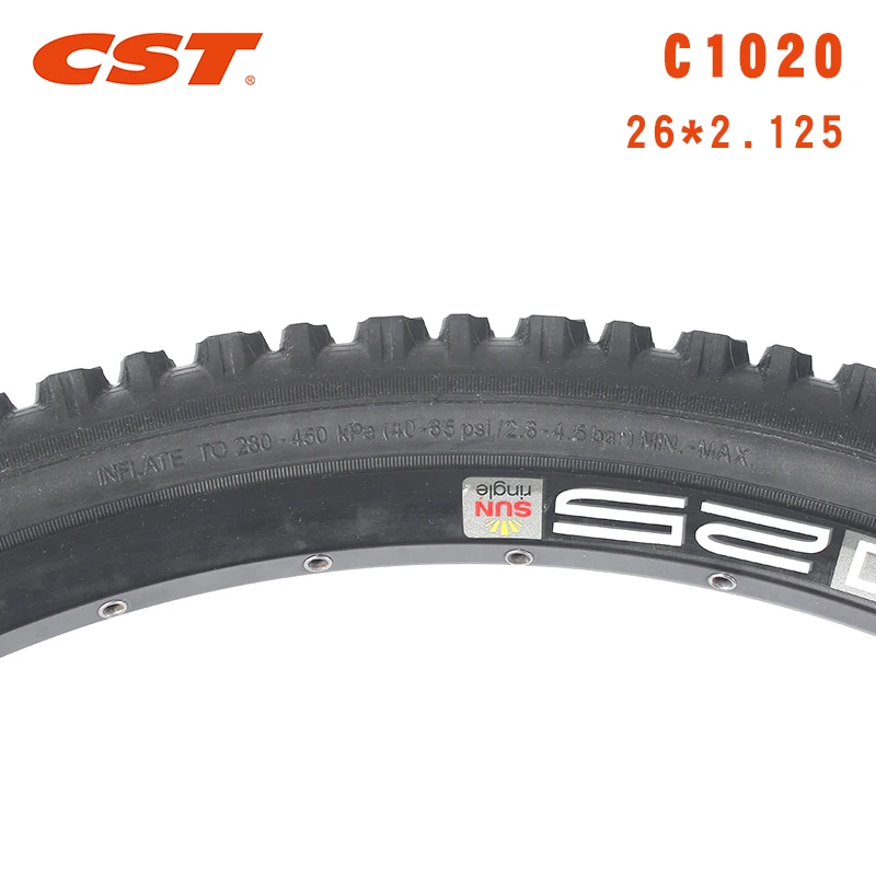 CST mountain bike tires C1020 Off road 26 inches 26*2.125 Bicycle parts Steel wire tire Antiskid and wear resistant bicycle tire