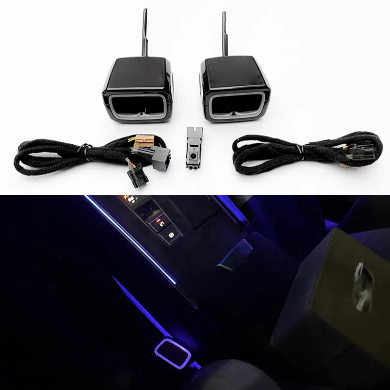

For Audi A4L A5 S4 A6 A7 Q5L 2022 seat belt atmosphere light interior modification special original factory atmosphere light