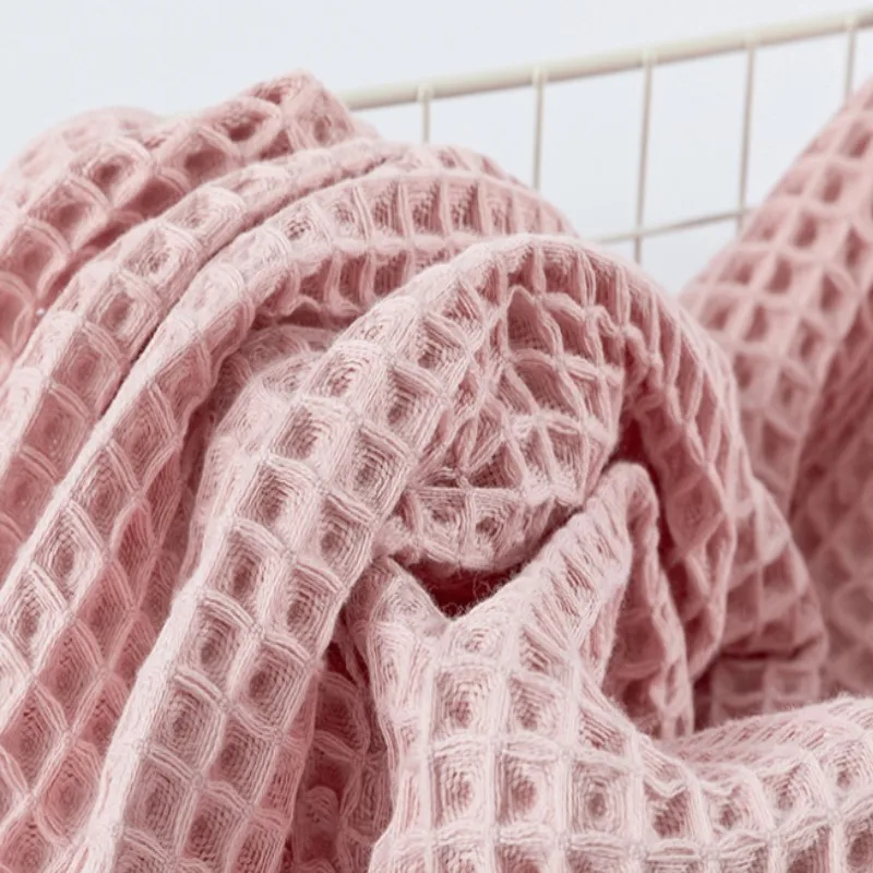 100% cotton waffle weave towels