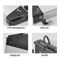 Batterie de vélo électrique Pedelec DCH 006 pour Samebike LO26 20LVXD30 XP2.0, batterie de vélo pliable 48V 14Ah 12.8Ah 10.4Ah, batteries au lithium compatibles avec LAFLY X3/JINGHMA R7 R5 3