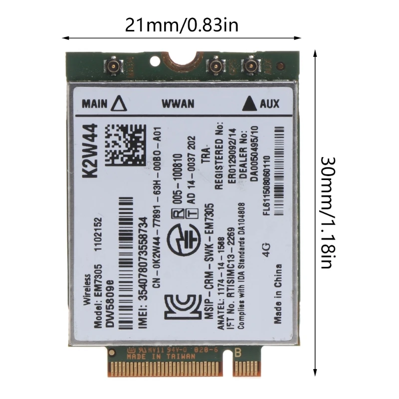 Рисунок 6 - Беспроводной модуль EM7305 4G LTE