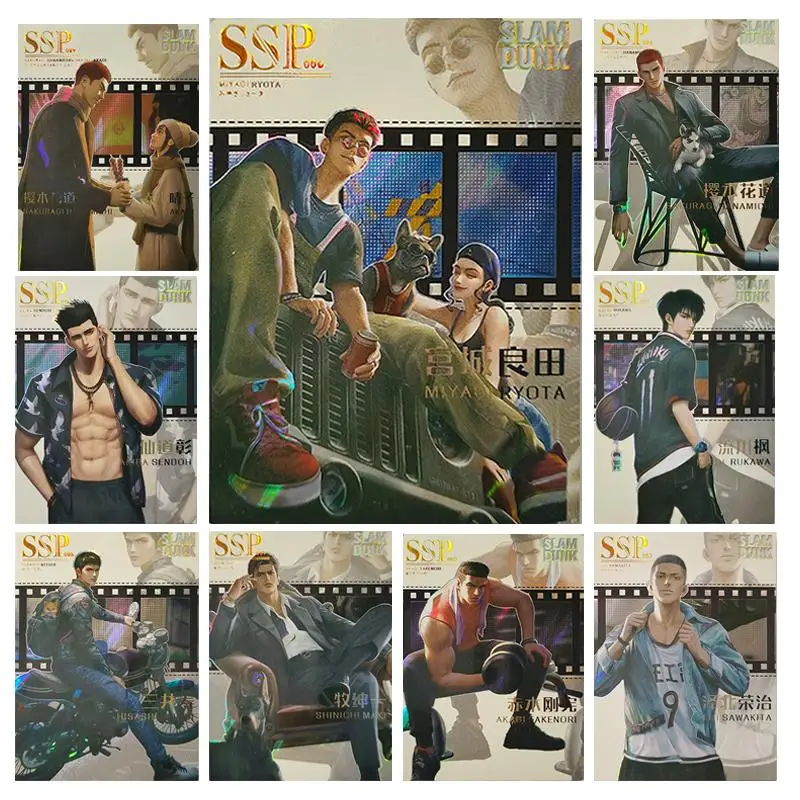 

Anime SSP series Akira Sendoh ShinichiMaki SLAM DUNK Sakuragi Hanamichi collection card Children's toys Christmas birthday gift