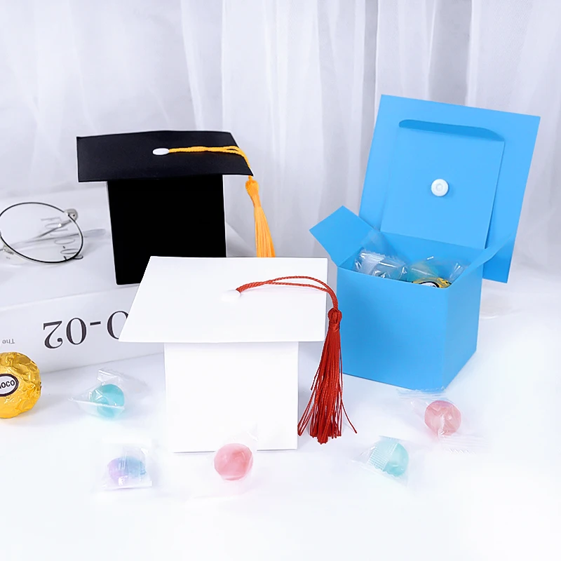 NUOBESTY 10 cajas de dulces con forma de lápiz, caja de regalo de regreso a  clases, cajas de regalo para fiesta de cumpleaños, graduación, primer día
