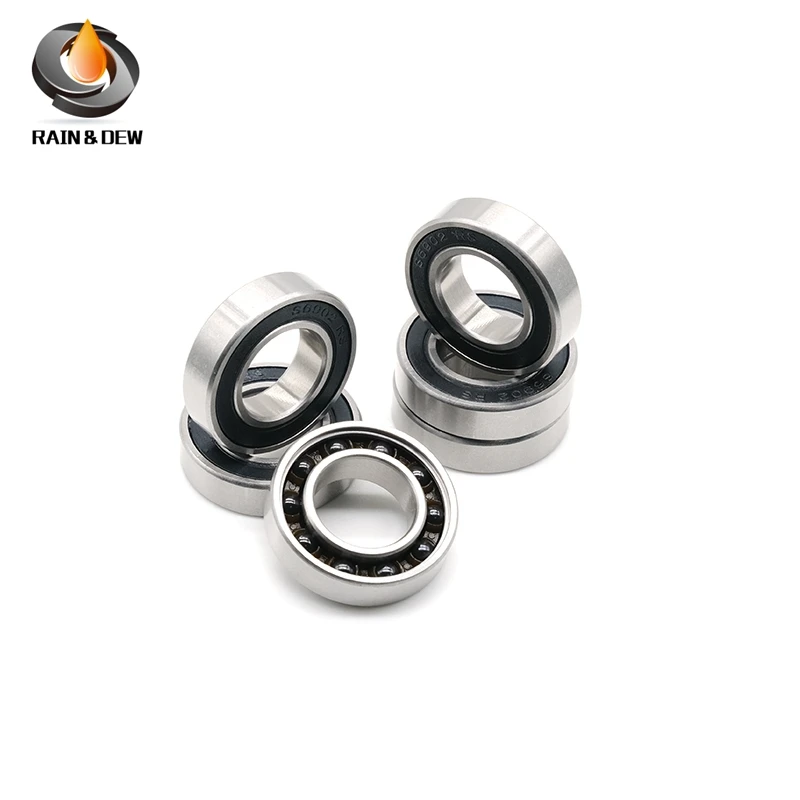 S6902 Ceramic Stainless Steel Bearing ABEC-3 Si3N4 Sealed 15x28x7mm Bearing