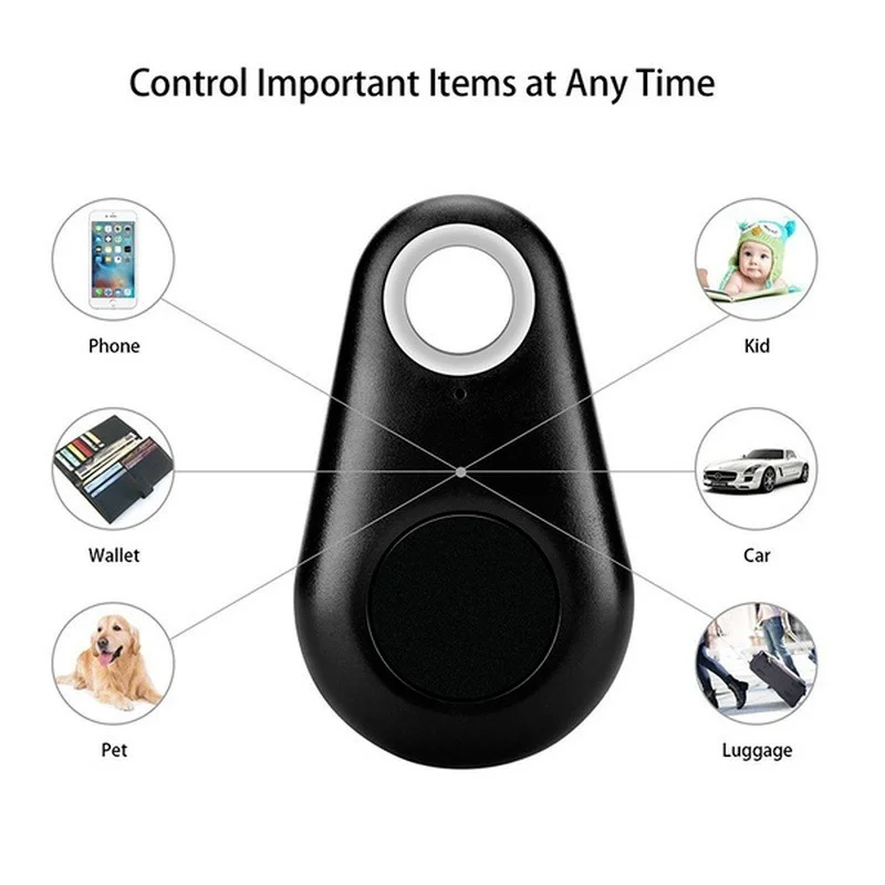 GPS Tracker Smart Mini for Kids Dogs Cats Wallet Luggage