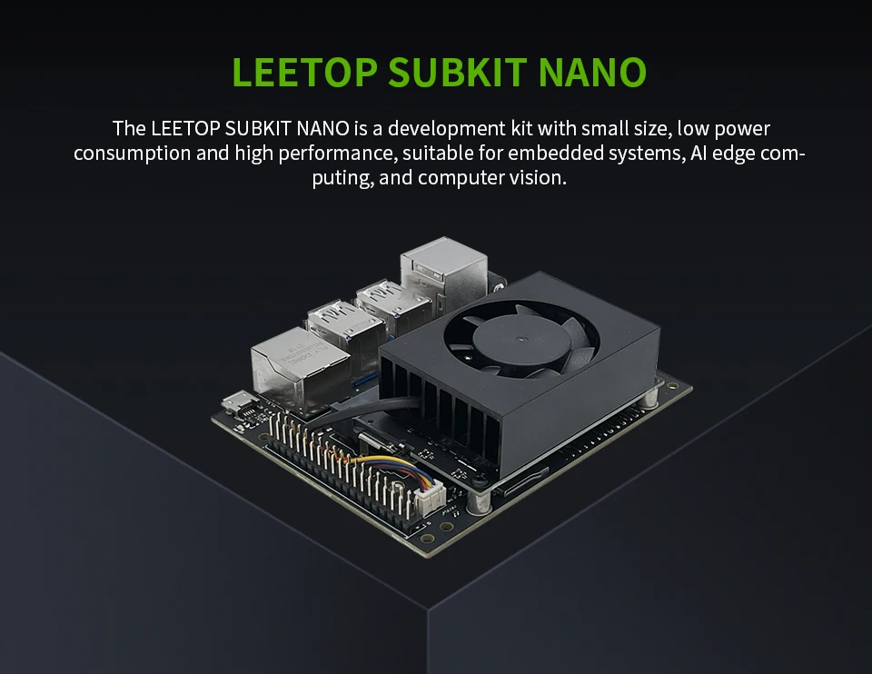 Leetop NVIDIA Jetson Nano B01 Develop Kit 128-Core Maxwell Quad-Core ARM A57 CPU