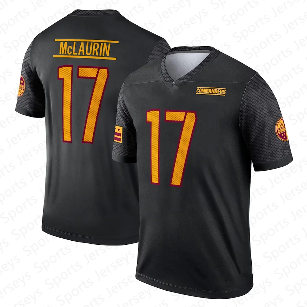 2024 Washington Jayden Daniels New American Football Men Jersey T shirt Football Sports Short Sleeve Jersey Tshirt 5