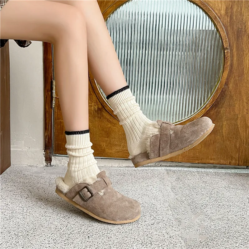 

Autumn and winter warm wood retro day long socks coarse texture women's socks texture thick thread socks