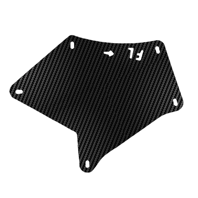 Mud Flaps For Toyota Land Cruiser Prado Carbon Fiber Texture Splash Guards Mudflaps Fender Liners Shield Seal