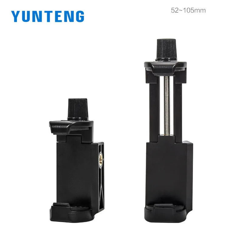 thumbnail image 2 of Acuvar Heavy Duty Rotating Smartphone Tripod Mount – Universal Cell Phone Bracket Clip 2 of 3