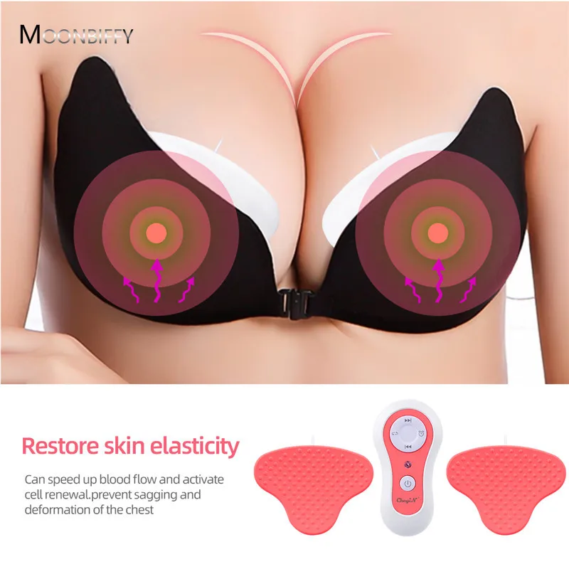 

Magnet Breast Enhancer Electric Chest Enlargement Massager Anti-Chest Sagging Device Breast Acupressure Massage Therapy Tool