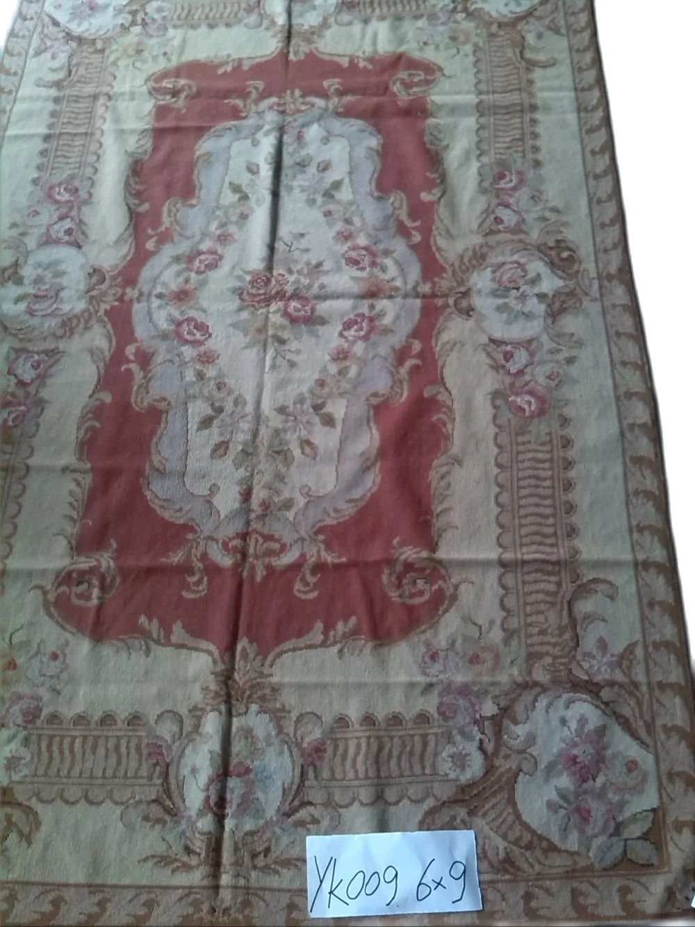 Free shipping 10K 6'X9' needlepoint rugs carpet 100% New Zealand wool wholesale prices | Дом и сад