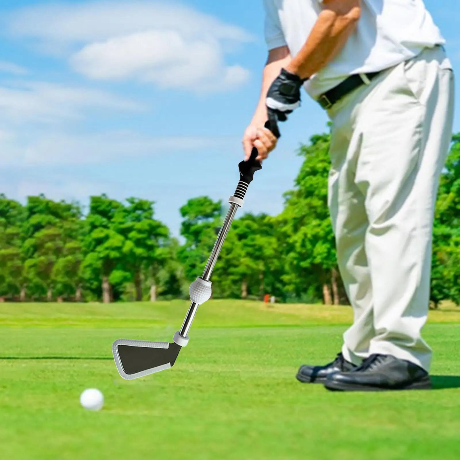 

Golf Swing Trainer Club Warm up Position Correction Golf Swing Practice Club