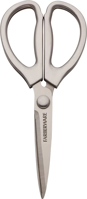 High carbon stainless steel multi-purpose scissors with contoured