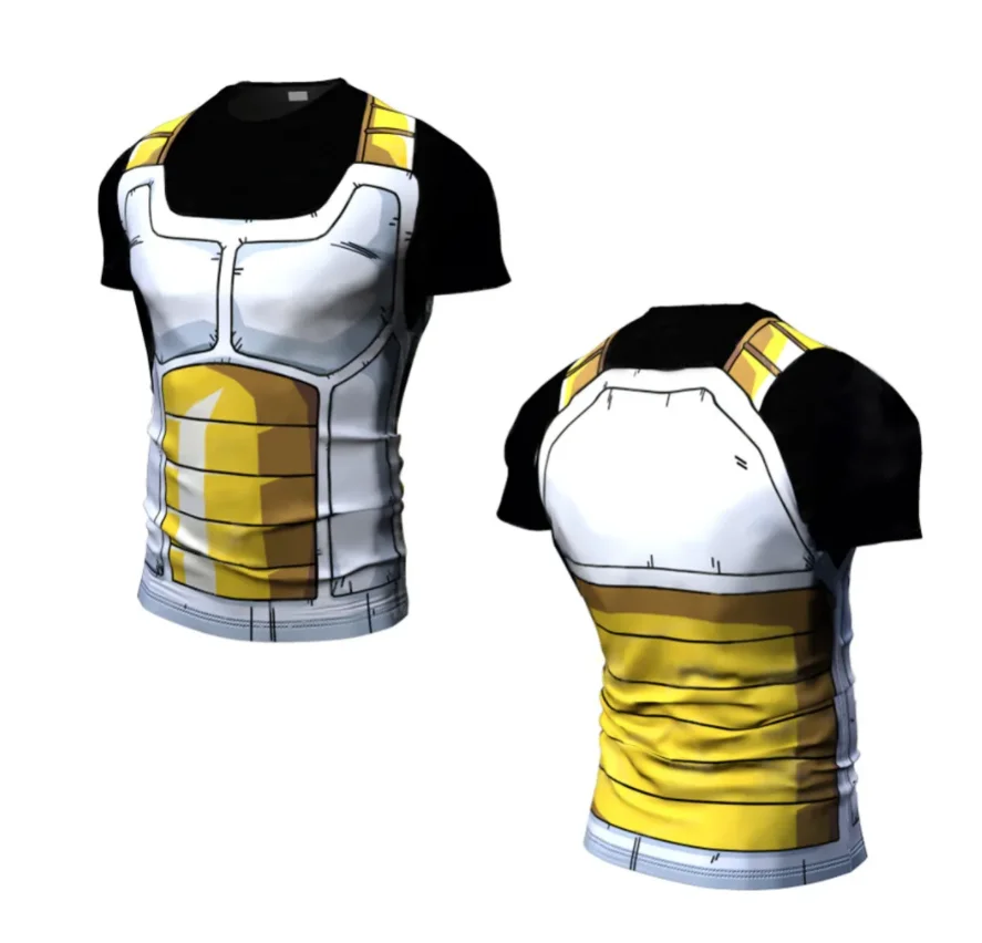 

Summer New Cosplay Printed Clothing Fitness Running T Shirt Men O-Neck Cartoon Bodybuilding Sport Shirts Tops Gym Men T Shirt