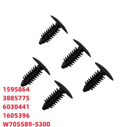 100Pcs Auto Spring Fasteners Plastic Rivet Plastic Car Clips 1595864 388577S 6030441 1605396 W705589-S300   A16
